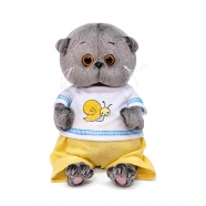 Мягкая игрушка Басик Baby в футболке с улиткой Алматы, Астана, Шымкент, Караганда купить в магазине игрушек LEMUR.KZ