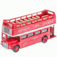 Welly модель автобуса London Bus открытый Уральск, Жезказган, Кызылорда, Талдыкорган, Экибастуз купить в магазине игрушек LEMUR.KZ